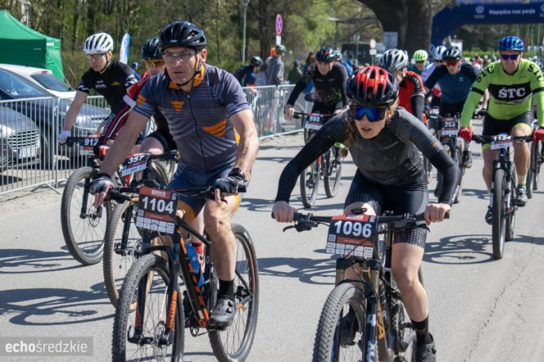 Setki uczestników na starcie Bike Maratonu