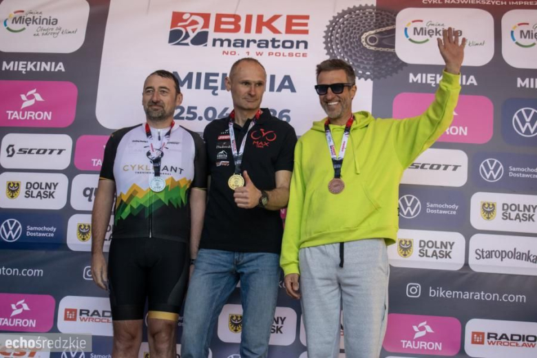 Setki uczestników na starcie Bike Maratonu