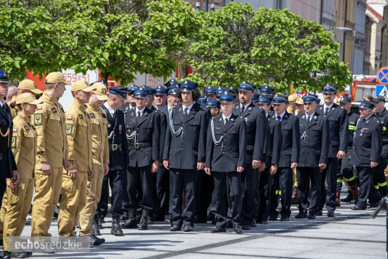 Powiatowy Dzień Strażaka na średzkim rynku