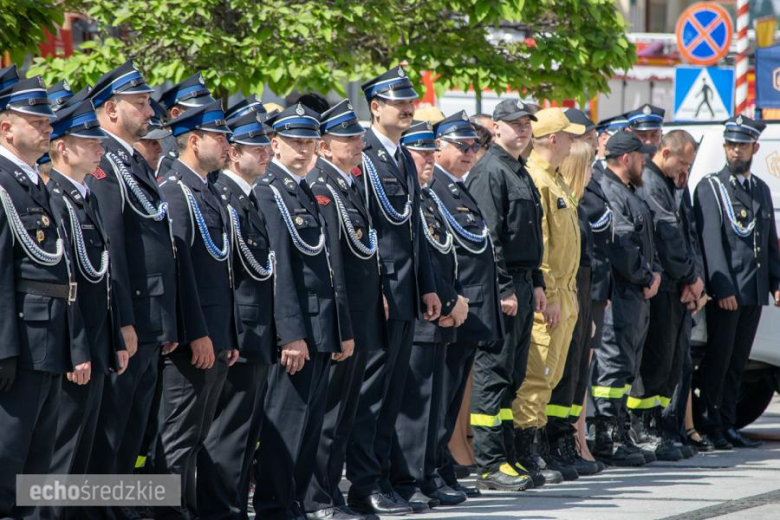 Powiatowy Dzień Strażaka na średzkim rynku