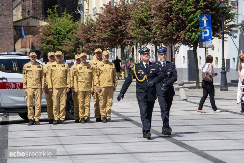 Powiatowy Dzień Strażaka na średzkim rynku