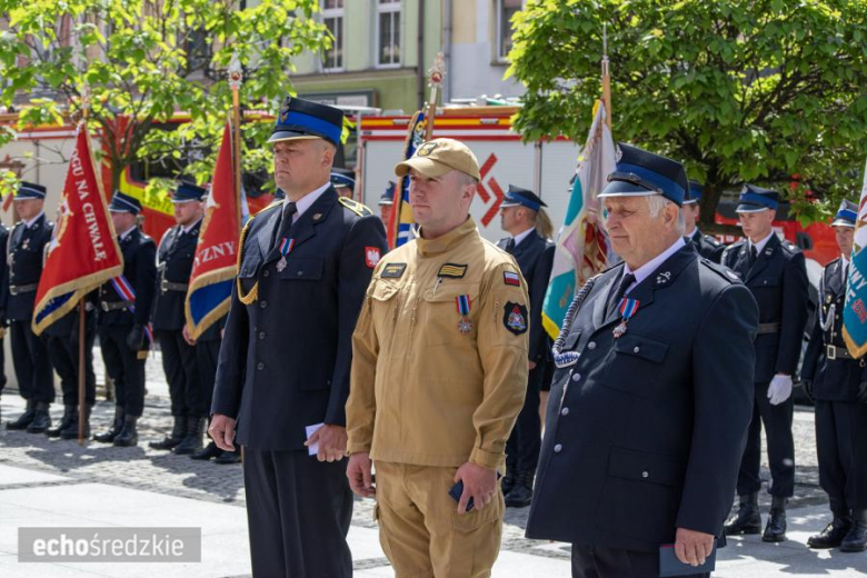Powiatowy Dzień Strażaka na średzkim rynku