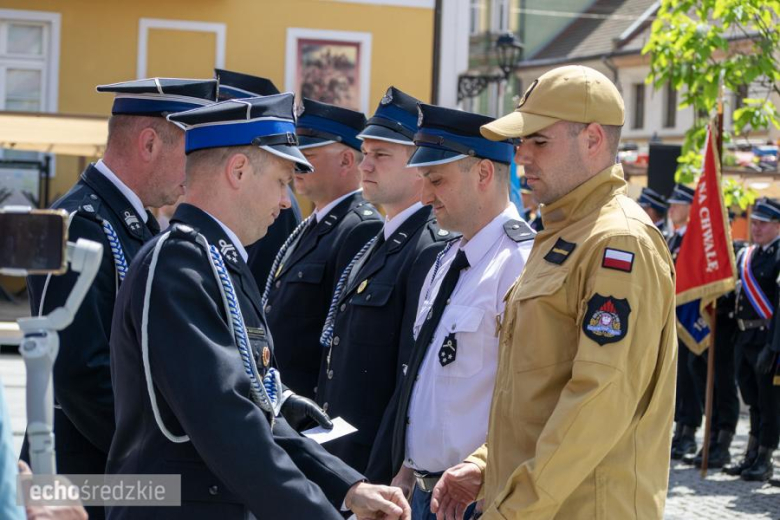 Powiatowy Dzień Strażaka na średzkim rynku