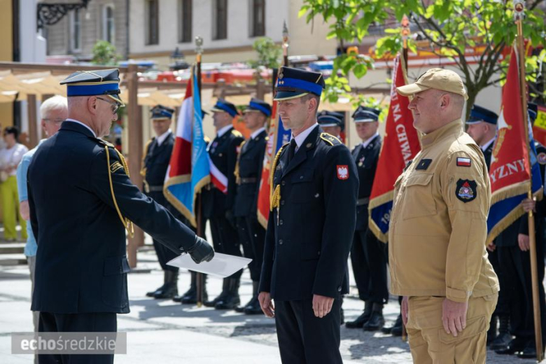 Powiatowy Dzień Strażaka na średzkim rynku