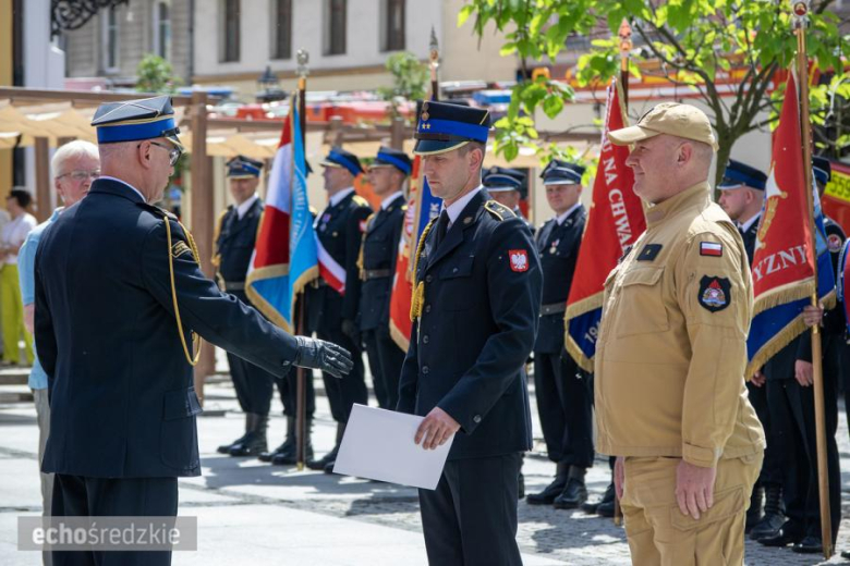 Powiatowy Dzień Strażaka na średzkim rynku