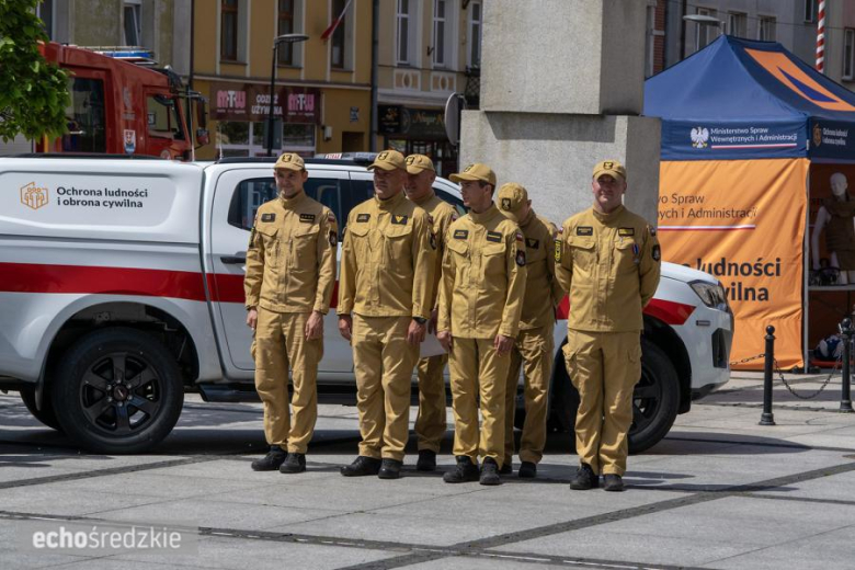 Powiatowy Dzień Strażaka na średzkim rynku
