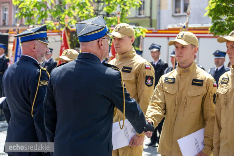 Powiatowy Dzień Strażaka na średzkim rynku
