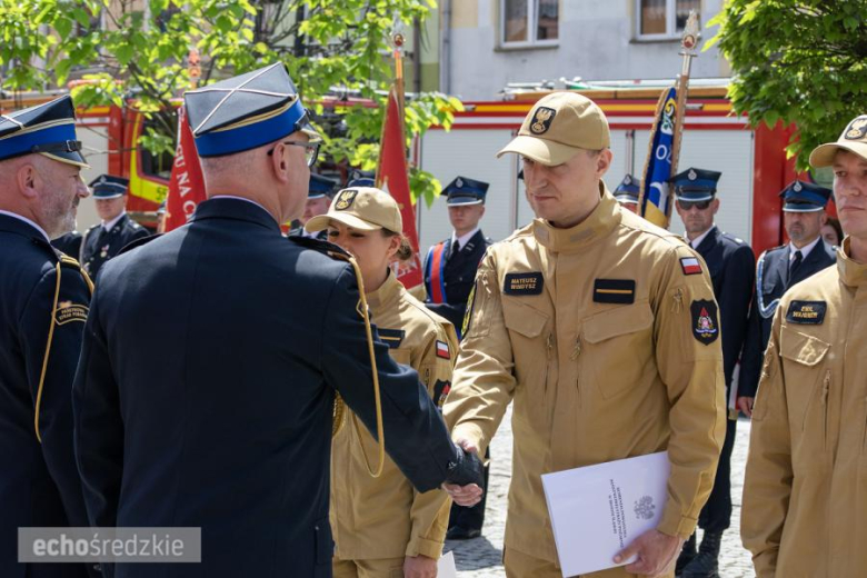 Powiatowy Dzień Strażaka na średzkim rynku