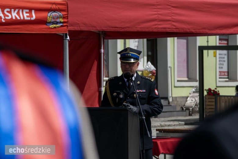 Powiatowy Dzień Strażaka na średzkim rynku