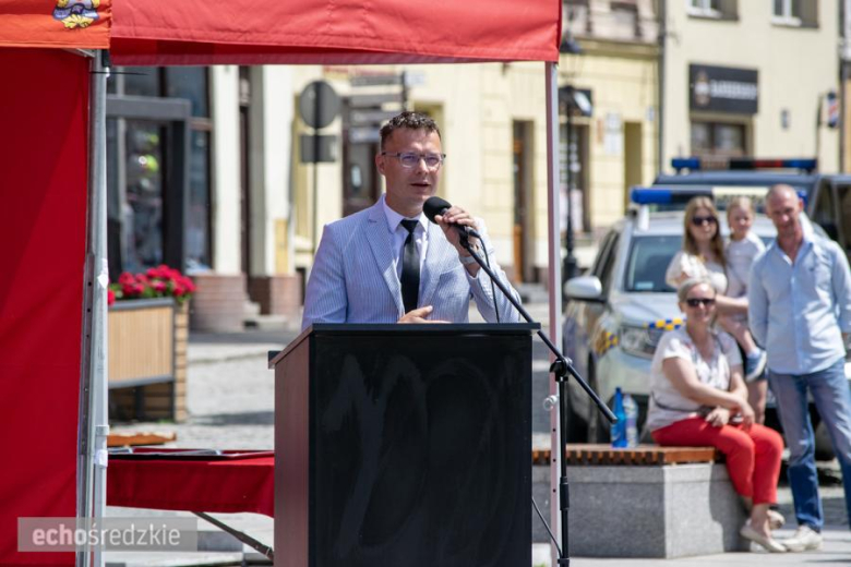 Powiatowy Dzień Strażaka na średzkim rynku
