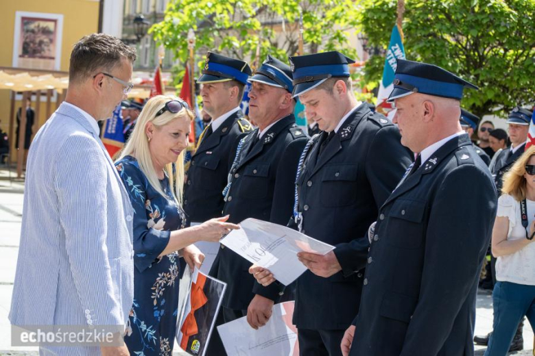 Powiatowy Dzień Strażaka na średzkim rynku