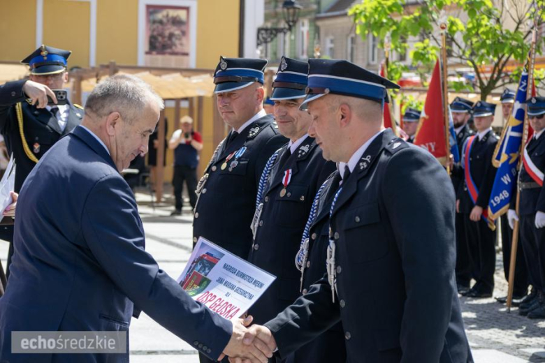 Powiatowy Dzień Strażaka na średzkim rynku