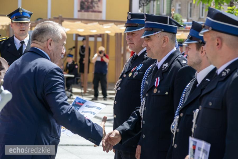 Powiatowy Dzień Strażaka na średzkim rynku