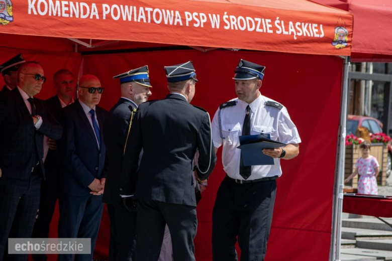 Powiatowy Dzień Strażaka na średzkim rynku