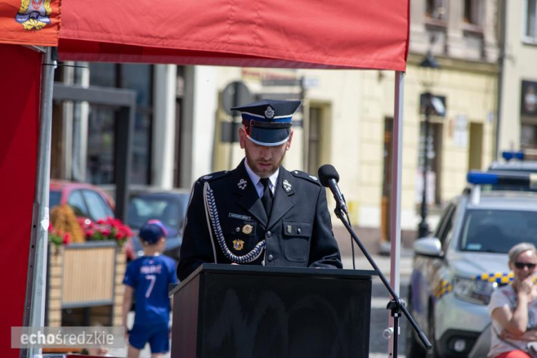 Powiatowy Dzień Strażaka na średzkim rynku