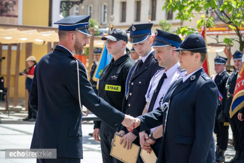 Powiatowy Dzień Strażaka na średzkim rynku