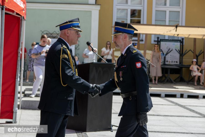 Powiatowy Dzień Strażaka na średzkim rynku