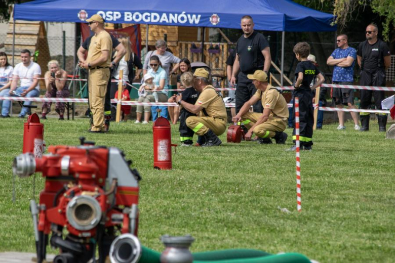 Gminne Zawody Sportowo-Pożarnicze w Bogdanowie