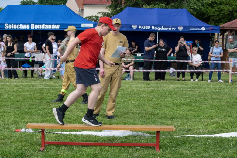 Gminne Zawody Sportowo-Pożarnicze w Bogdanowie