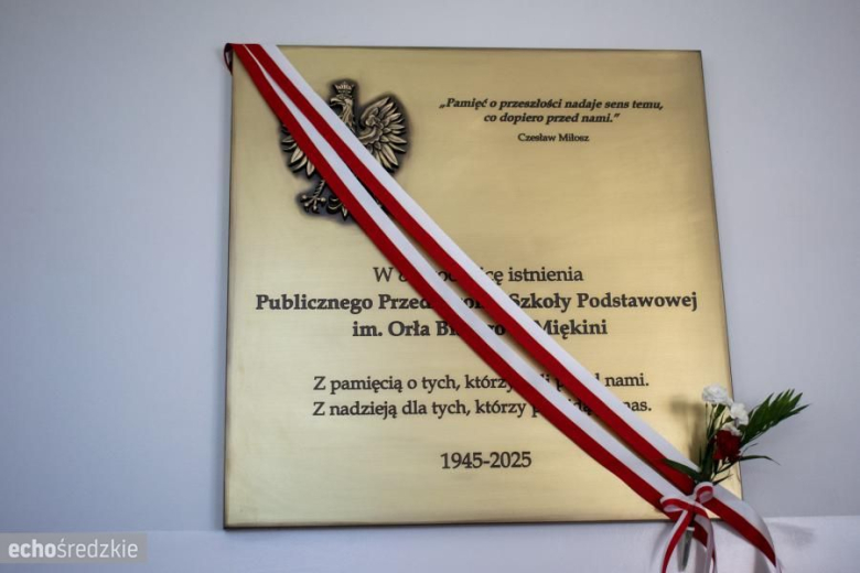 Jubileusz Szkoły i Przedszkola im. Orła Białego w Miękini