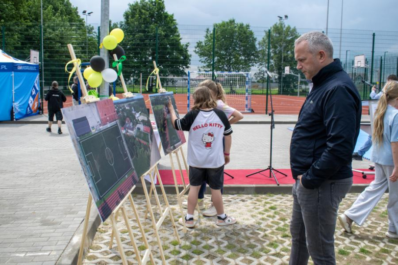 Otwarcie kompleksu sportowego w Ciechowie