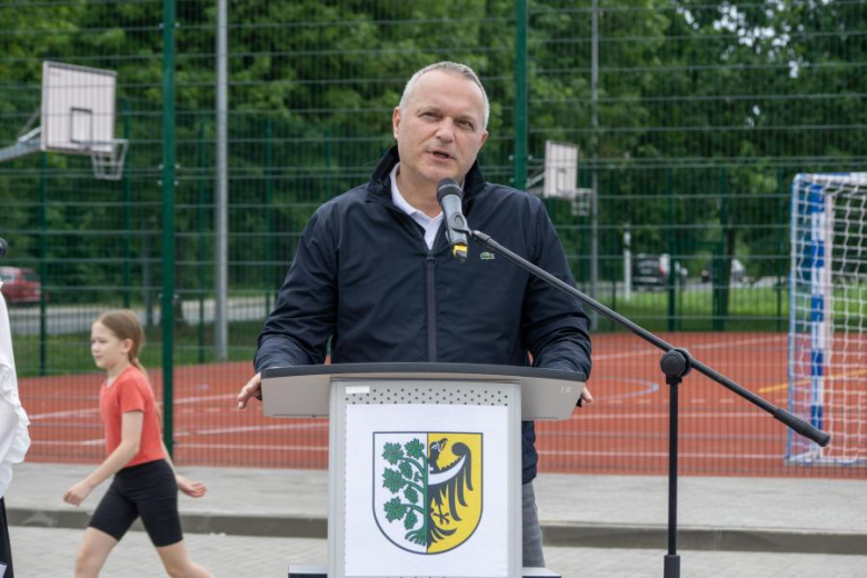 Otwarcie kompleksu sportowego w Ciechowie
