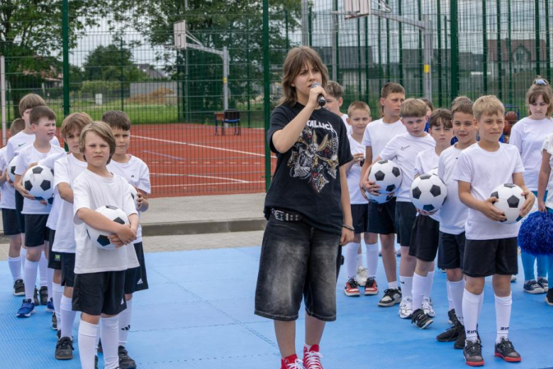 Otwarcie kompleksu sportowego w Ciechowie