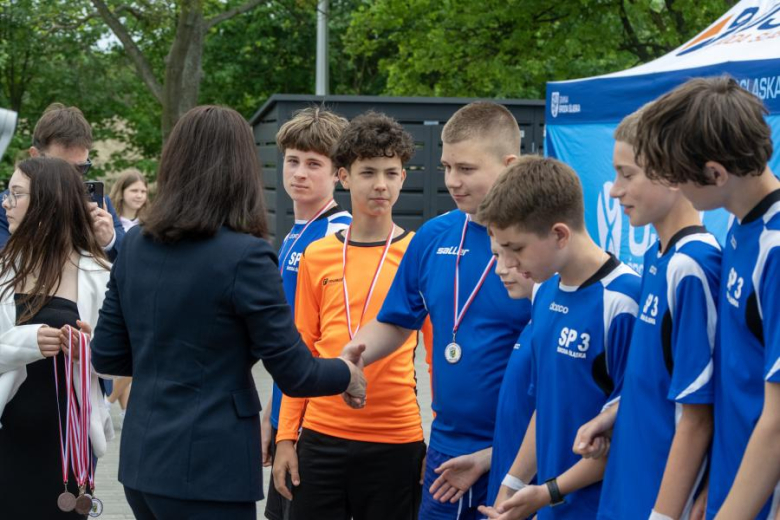 Otwarcie kompleksu sportowego w Ciechowie