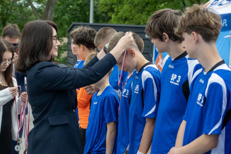 Otwarcie kompleksu sportowego w Ciechowie