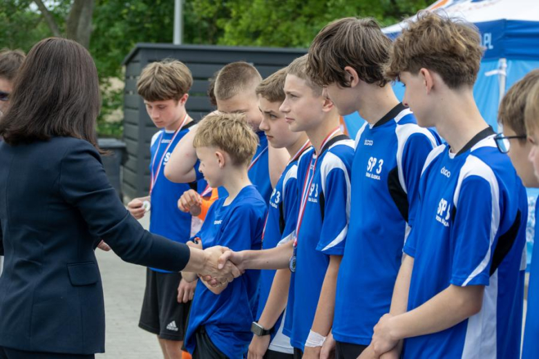Otwarcie kompleksu sportowego w Ciechowie