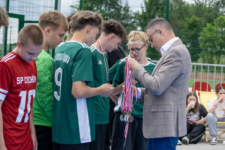 Otwarcie kompleksu sportowego w Ciechowie