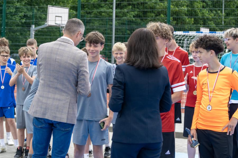 Otwarcie kompleksu sportowego w Ciechowie