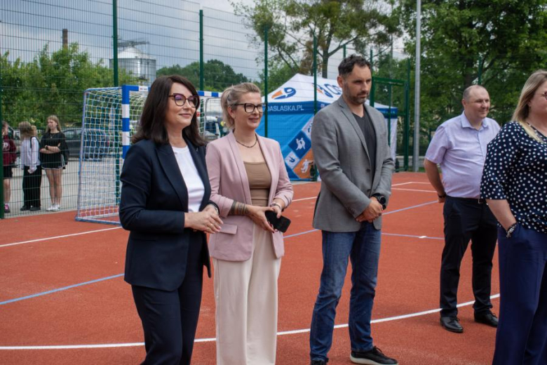Otwarcie kompleksu sportowego w Ciechowie