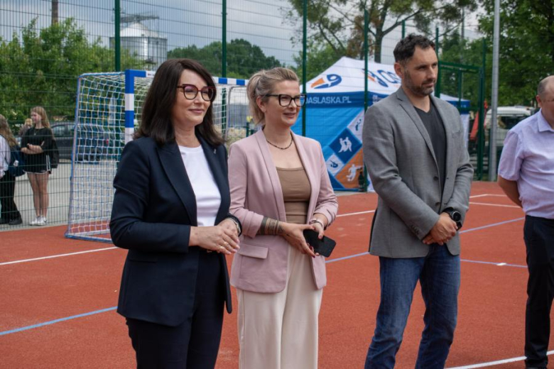 Otwarcie kompleksu sportowego w Ciechowie