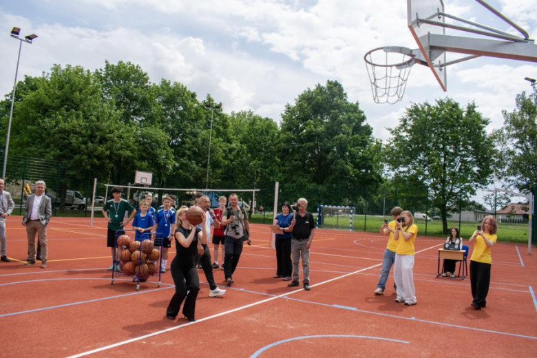 Otwarcie kompleksu sportowego w Ciechowie