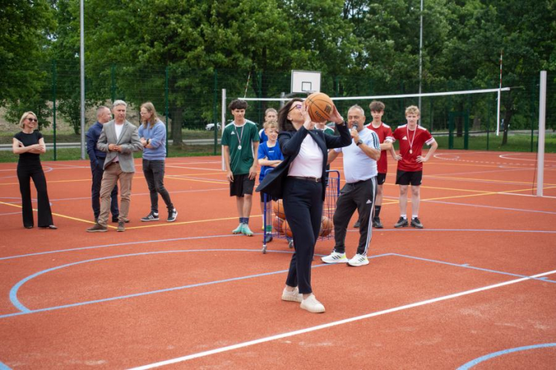 Otwarcie kompleksu sportowego w Ciechowie