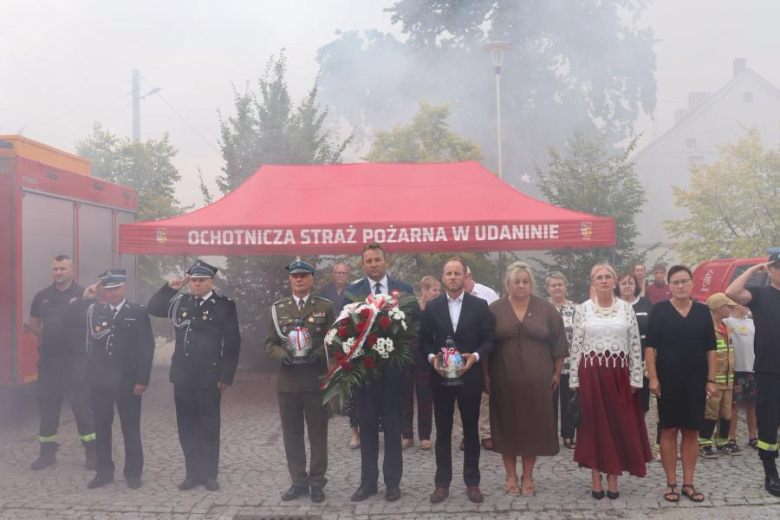 Godzina „W” w Udaninie. Mieszkańcy oddali hołd Powstańcom Warszawskim