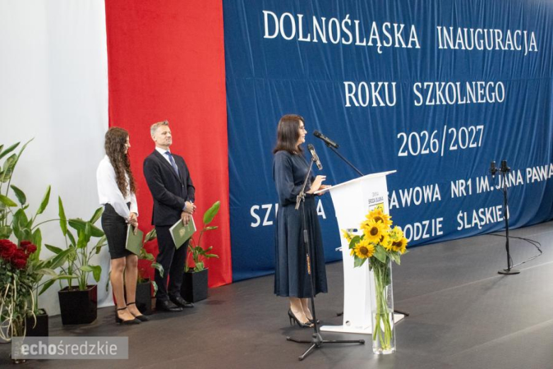 Wojewódzka inauguracja roku szkolnego w Środzie Śląskiej
