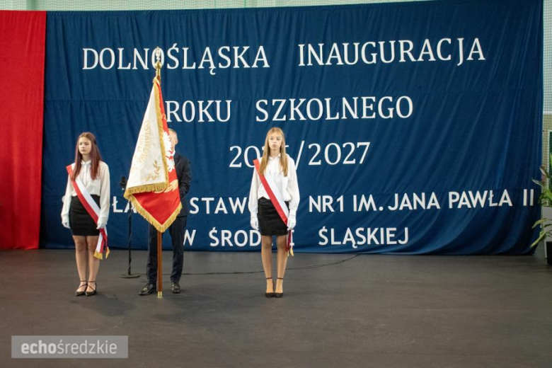 Wojewódzka inauguracja roku szkolnego w Środzie Śląskiej