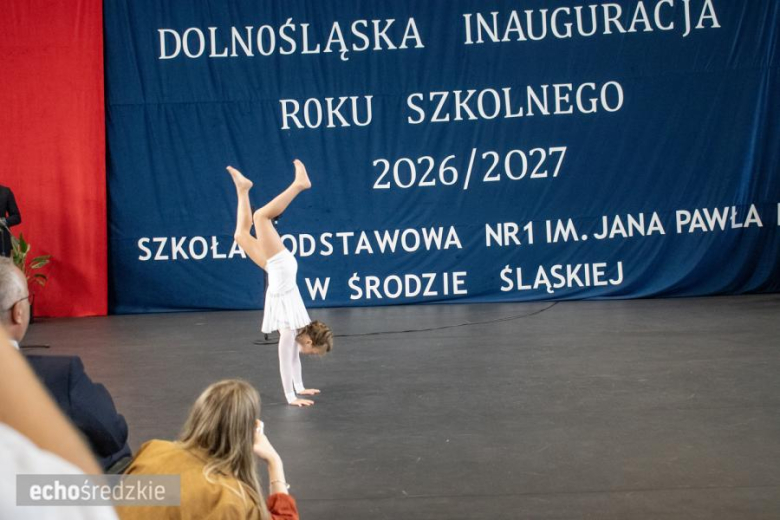 Wojewódzka inauguracja roku szkolnego w Środzie Śląskiej