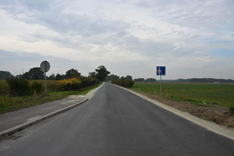 Odbiór przebudowanej drogi