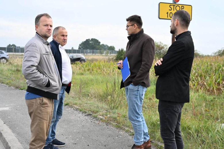 Odbiór przebudowanej drogi
