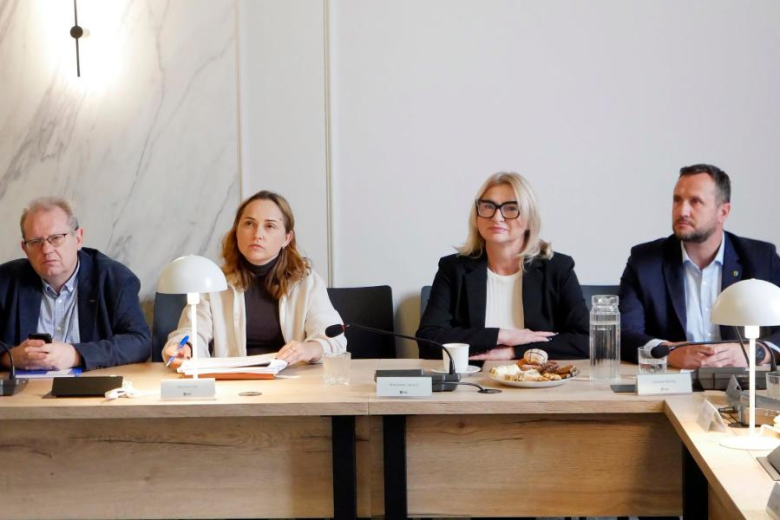 Władze Powiatu Średzkiego spotkały się z przedstawicielami gmin