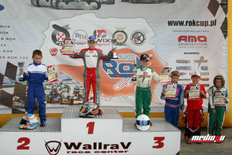 Damian Mazurek podczas zawodów