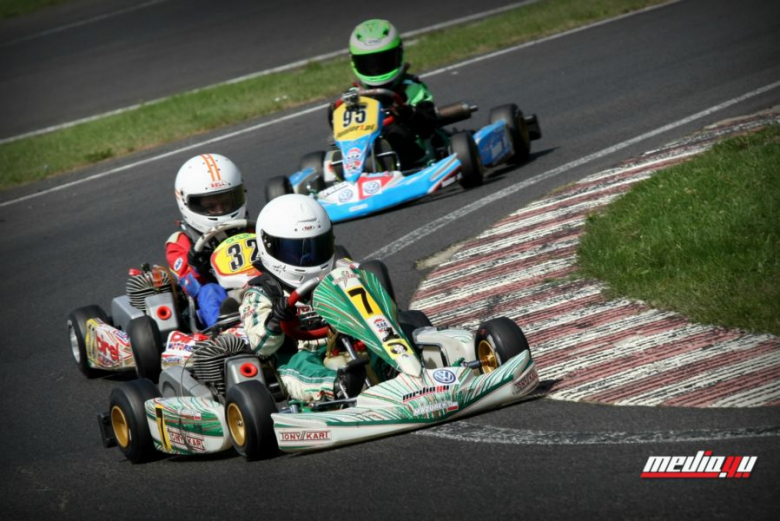 Damian Mazurek podczas zawodów