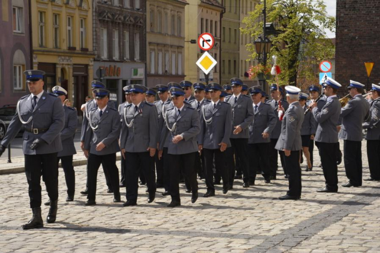 Obchody Święta Policji w centrum miasta