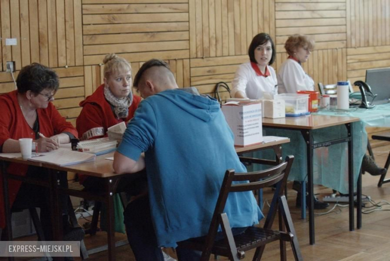 Zbiórka krwii w PZSP nr 1 w Środzie Śląskiej