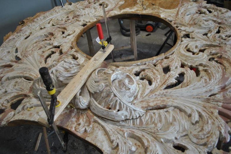 Renowacja zabytkowego ołtarza z kościoła w Miękini