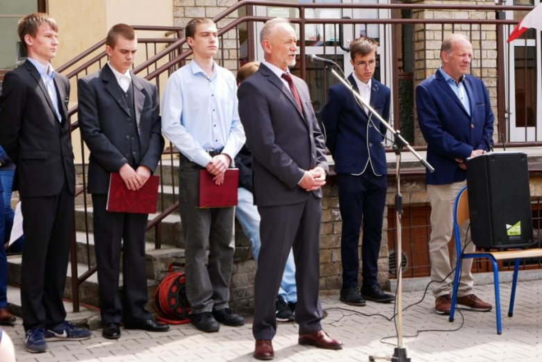 Pożegnanie maturzystów