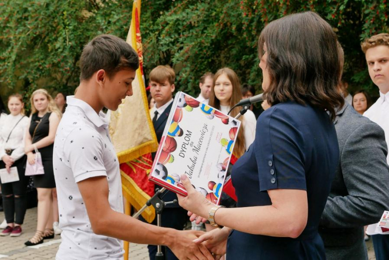 Zakończenie roku szkolnego w powiatowych szkołach średnich